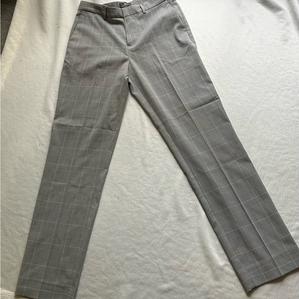H&M Gray Plaid Women's Pants